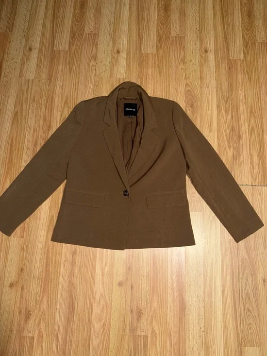 Madewell The Dorset Crop Blazer Size Small - Picture 3 of 6